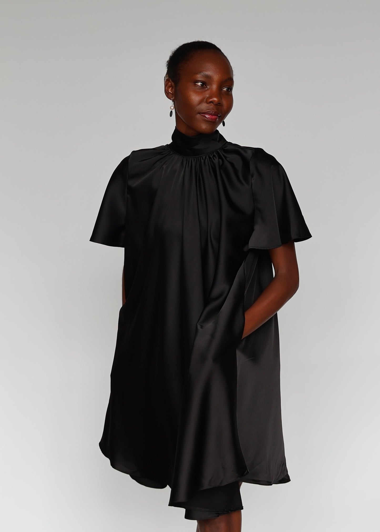 Nawiri Silky Crepe - Black