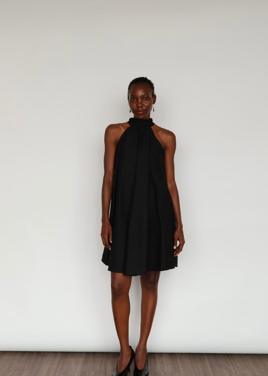 Cindy Cotton Dress - Black
