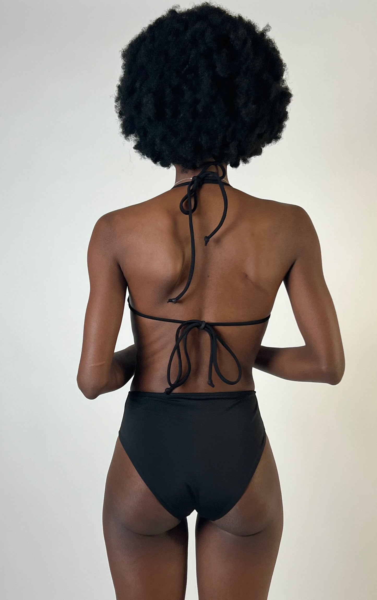 Zwarte schoonheidsset