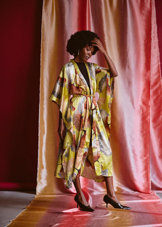 Golden Mirage Kimono