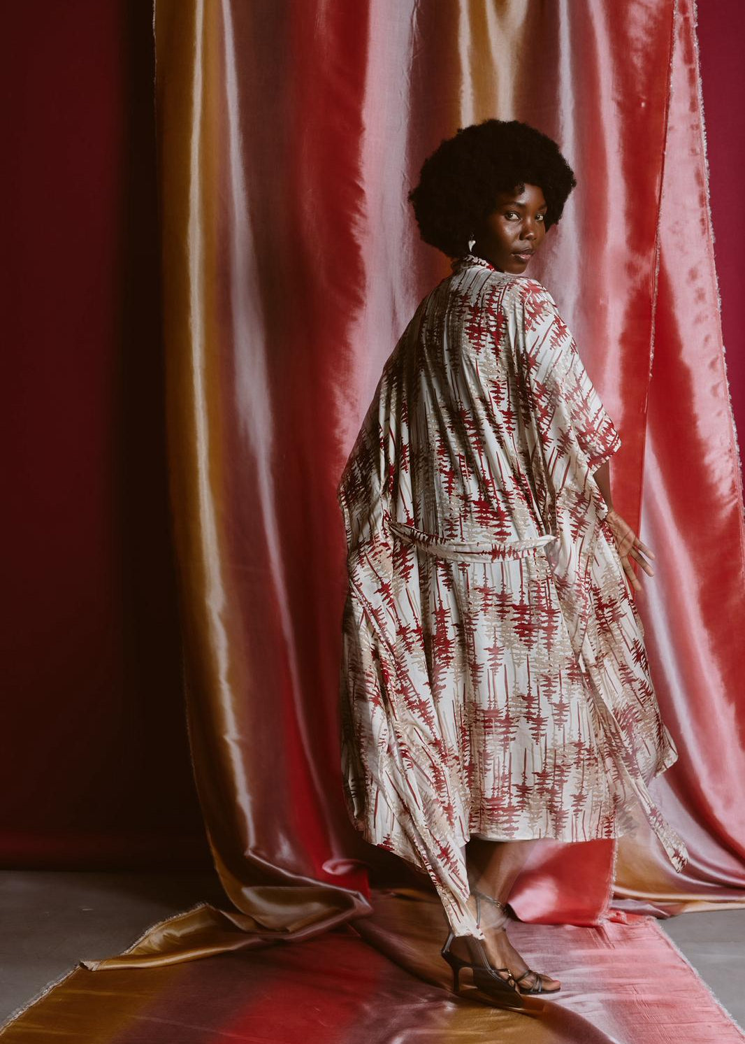 Scarlet  Kimono