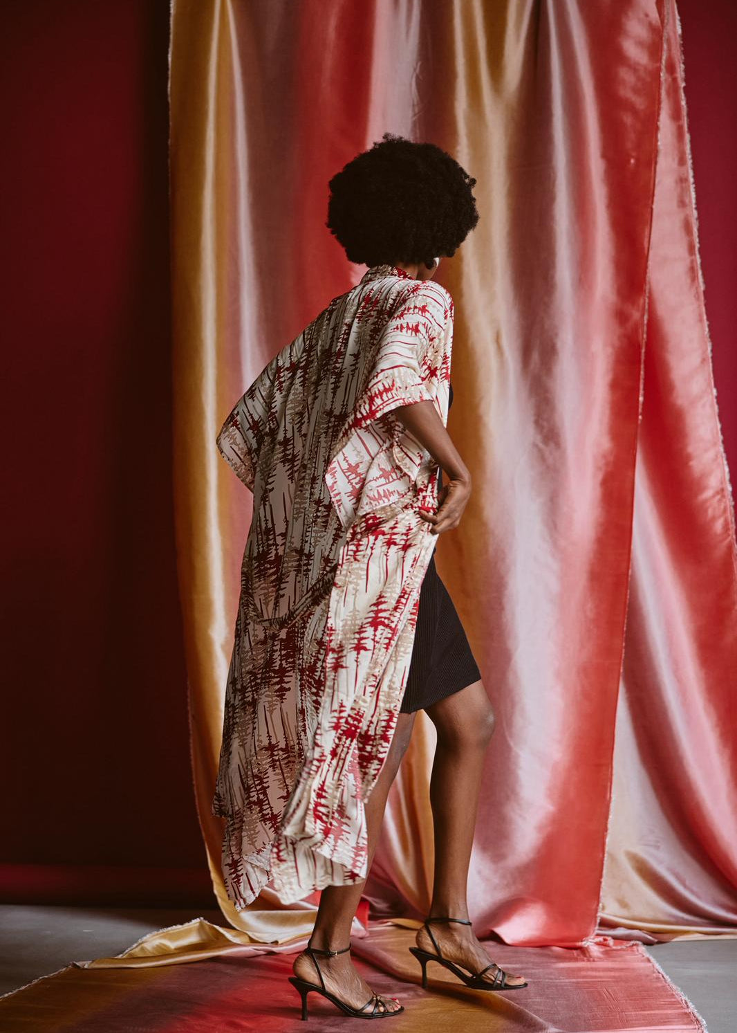 Scarlet  Kimono
