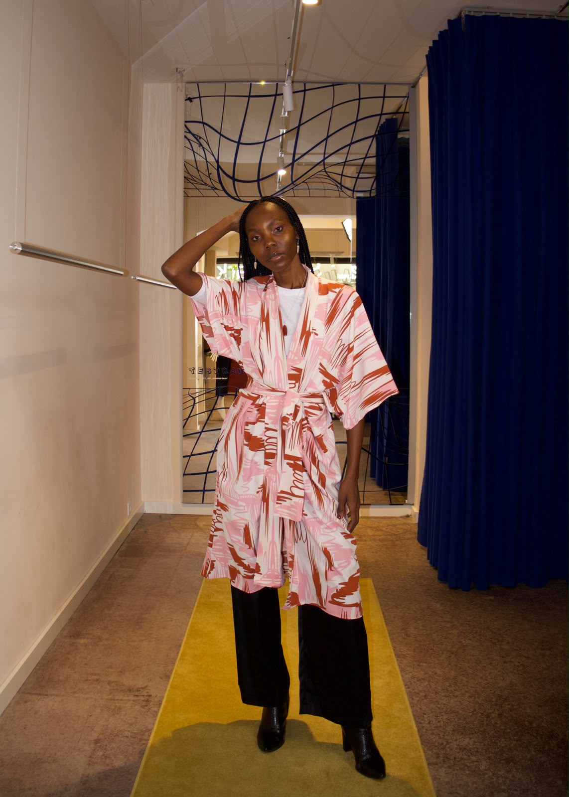 CAMELLIA BLOSSOM KIMONO