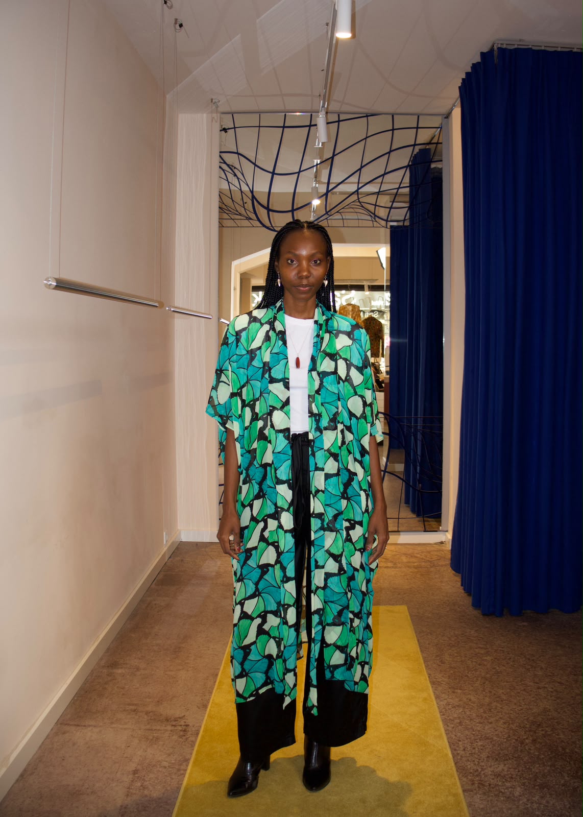DAHLIA BLOSSOM KIMONO