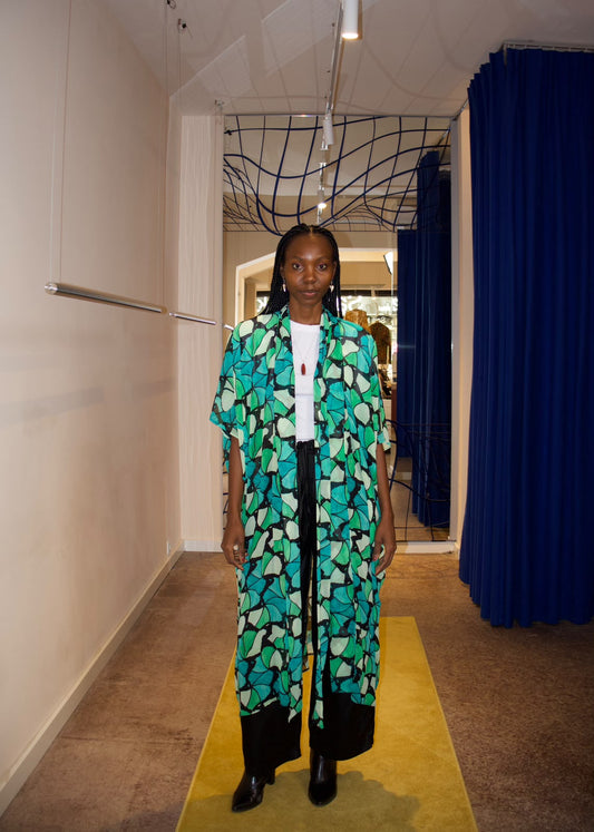 DAHLIA BLOSSOM KIMONO