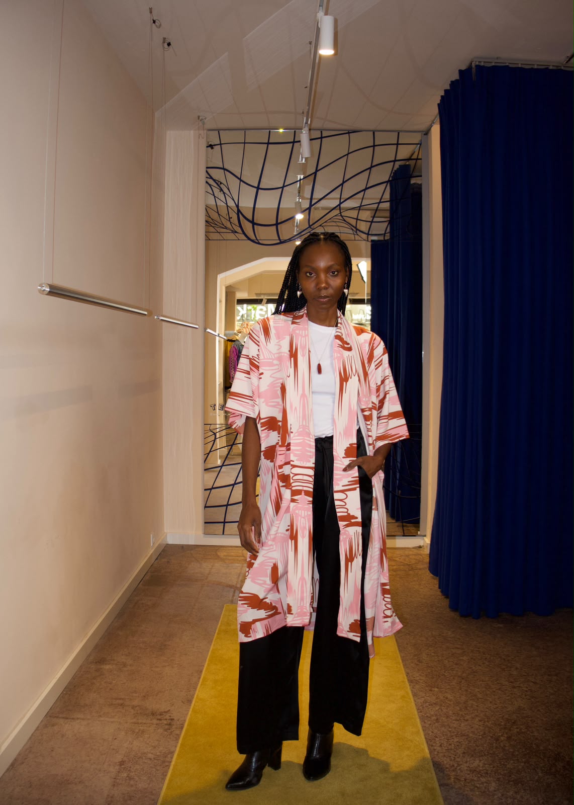 CAMELLIA BLOSSOM KIMONO